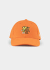 Cap "Janosch: Tiger&Bear" - orange (curved)