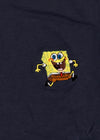 T-Shirt "SpongeBob läuft" - schiefergrau