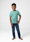T-Shirt "Garfield: Nice" - türkis (Kinder)