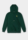 Hoodie "Peanuts: Not with me" - dark green